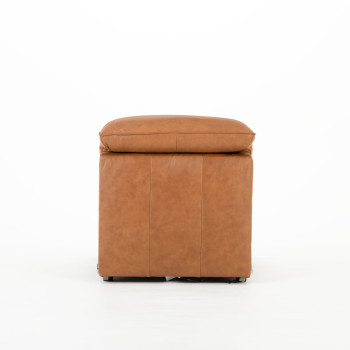 Gianni Modular 1.5 Armless Sofa, Leather