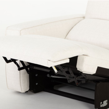 Gianni Modular 1.5 Seater Left Hand Facing Electric Recliner, Natural