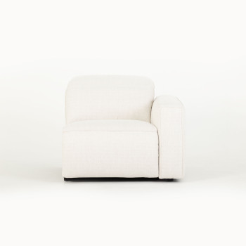 Gianni Modular 1.5 Seater Right Hand Facing Electric Recliner, Natural