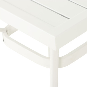 Venus Outdoor Bistro Table - W60, White
