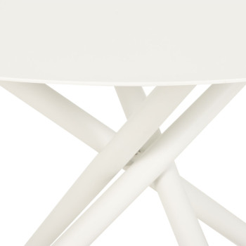 Vigo Outdoor Dining Table - W120, White
