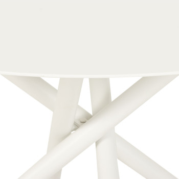Vigo Outdoor Dining Table - W120, White