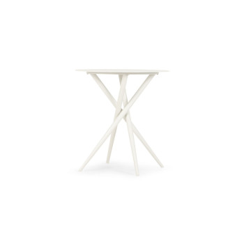 Vigo Outdoor Bar Table - W90, White