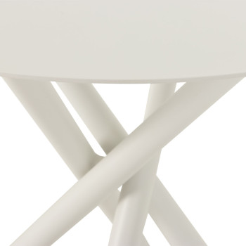 Vigo Outdoor Bar Table - W90, White