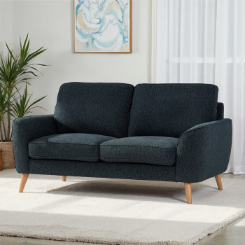 Darby 2 Seater Sofa, Navy