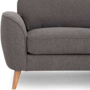 Darby 2 Seater Sofa, Grey