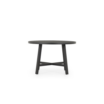 Pacific Outdoor Round Table - W117, Black
