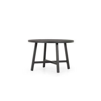 Pacific Outdoor Round Table - W117, Black