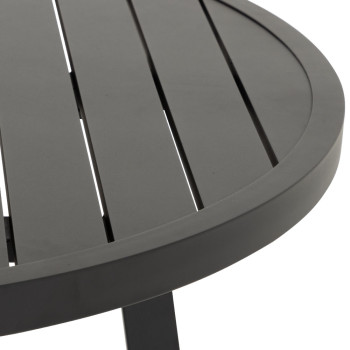 Pacific Outdoor Round Table - W117, Black