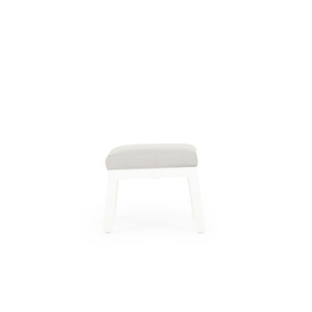 Venus Outdoor Ottoman, White