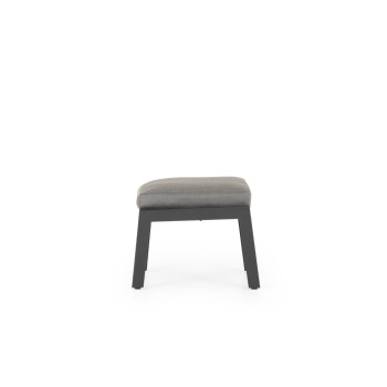 Venus Outdoor Ottoman, Gunmetal