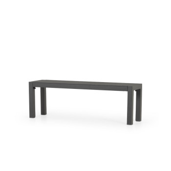 Antoni Outdoor Bench - W145, Gunmetal