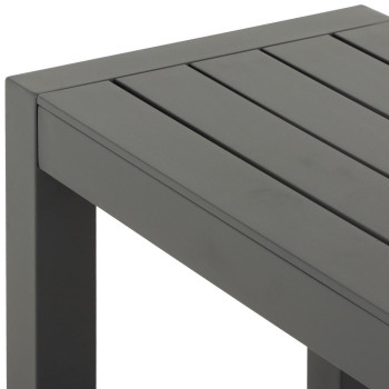 Antoni Outdoor Bench - W145, Gunmetal