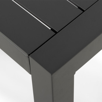 Antoni Outdoor Bench - W145, Gunmetal