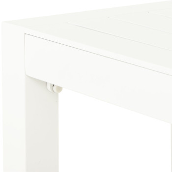 Antoni Outdoor Bench - W145, White