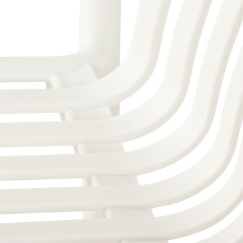 Horizon Outdoor Barstool, White