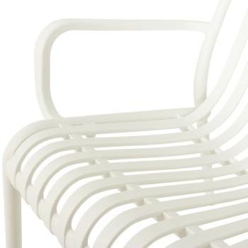 Horizon Outdoor Lounge Chair, White