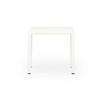 Horizon Outdoor Side Table, White