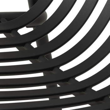 Horizon Outdoor Lounge Chair, Gunmetal