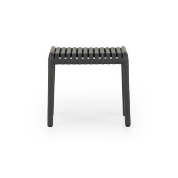 Horizon Outdoor Side Table, Gunmetal