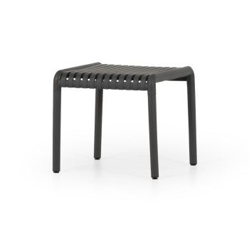 Horizon Outdoor Side Table, Gunmetal