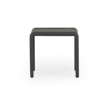 Horizon Outdoor Side Table, Gunmetal