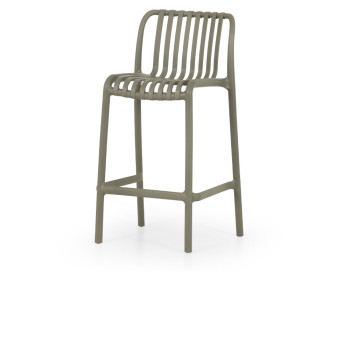 Horizon Outdoor Barstool, Green