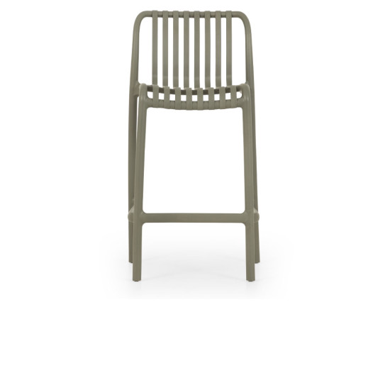 Horizon Outdoor Barstool, Green