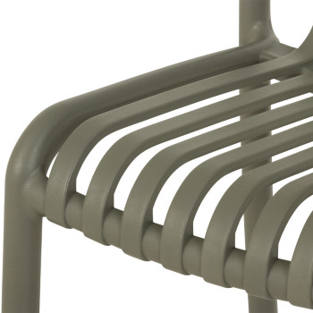 Horizon Outdoor Barstool, Green