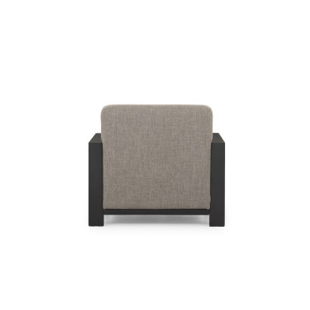 Cyprus Outdoor One Seater, Black
