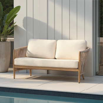 Coast Outdoor 2 Seater, Natural