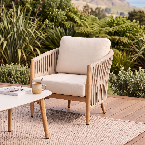 Coast Outdoor One Seater, Natural