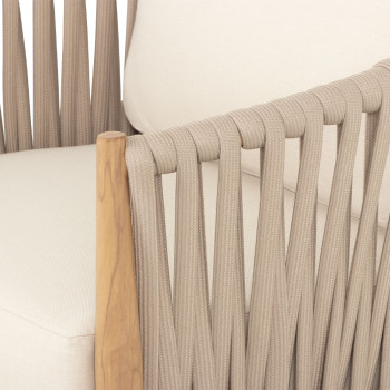 Coast Outdoor One Seater, Natural