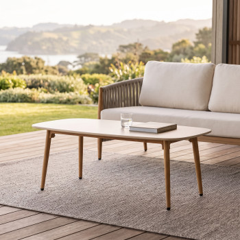 Coast Outdoor Coffee Table, Natural