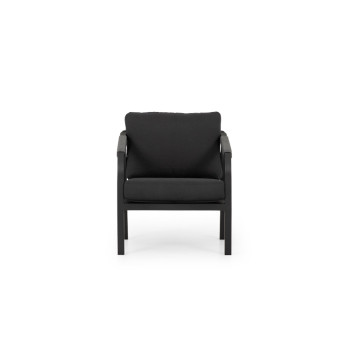 Pacific II Outdoor One Seater, Black