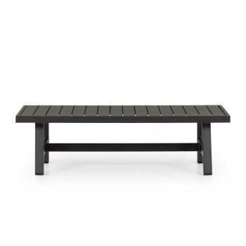 Pacific II Outdoor Coffee Table - W120, Black