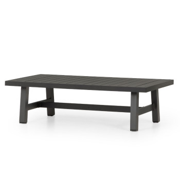 Pacific II Outdoor Coffee Table - W120, Black