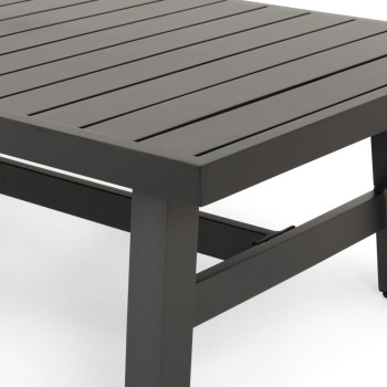 Pacific II Outdoor Coffee Table - W120, Black