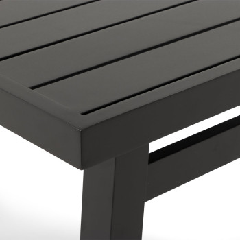 Pacific II Outdoor Bar Table - W150, Black