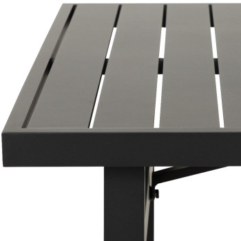 Pacific II Outdoor Bar Table - W150, Black