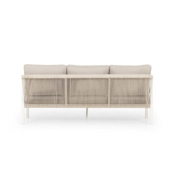 Pacific II Outdoor 3 Seater, White