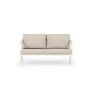 Pacific II Outdoor 2 Seater, White