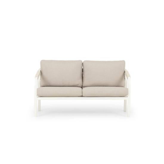 Pacific II Outdoor 2 Seater, White