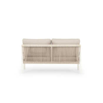 Pacific II Outdoor 2 Seater, White