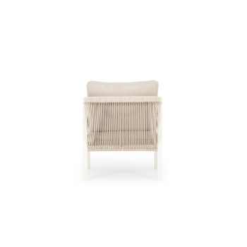 Pacific II Outdoor One Seater, White