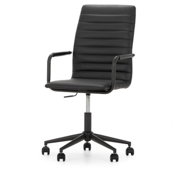 Madden PU Office Chair, Black