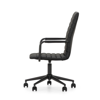 Madden PU Office Chair, Black