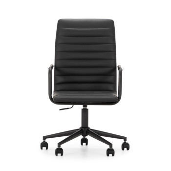 Madden PU Office Chair, Black