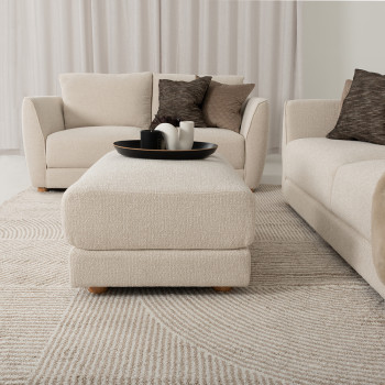 Katrina 2 Seater Sofa, Cream