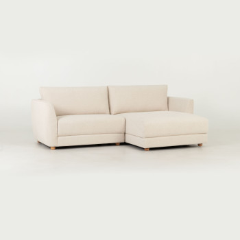 Katrina Right Hand Facing Chaise Sofa, Cream
